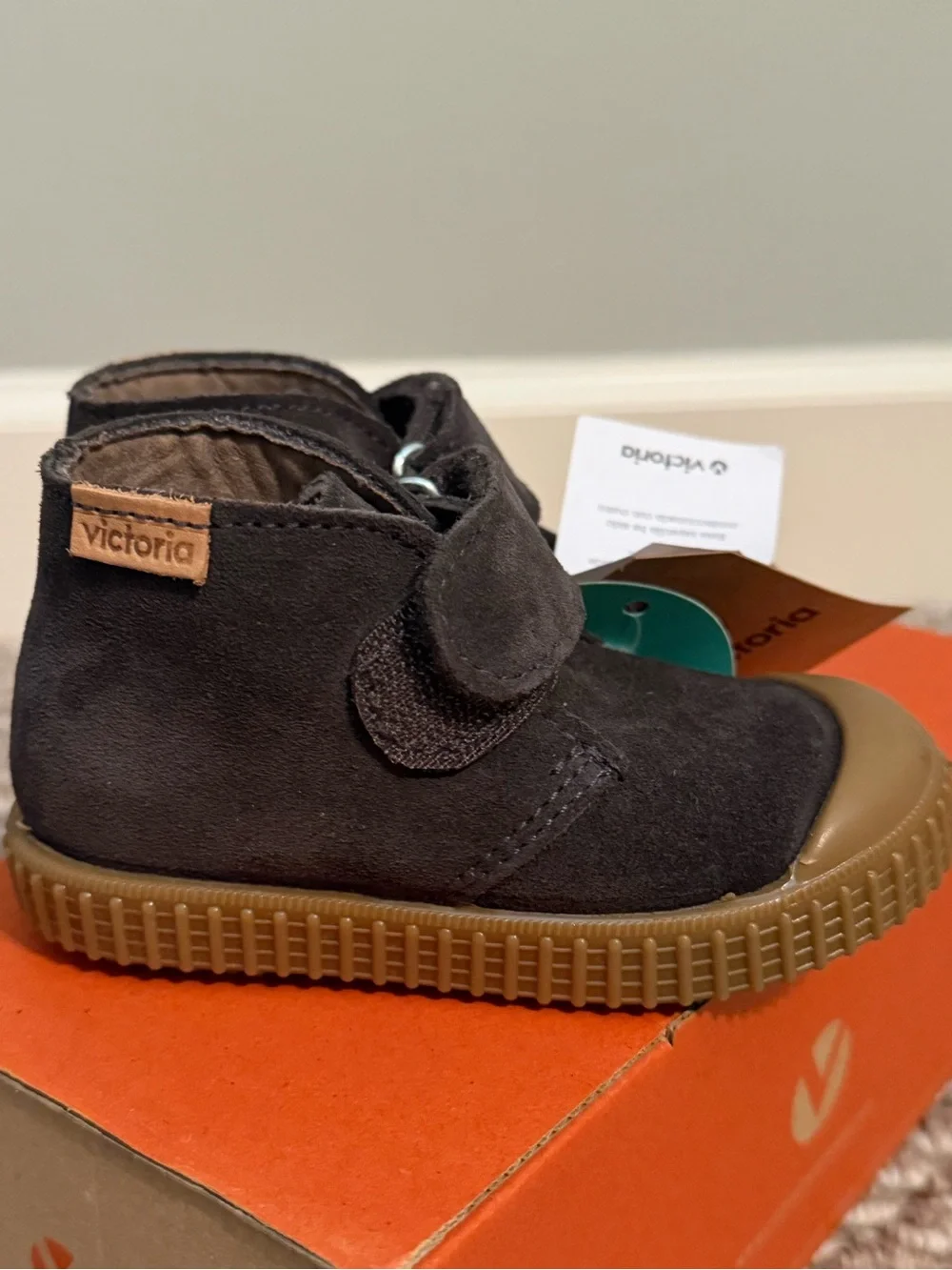 Victoria toddler suede boots